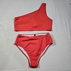 Victoria's Secret PINK Active High Waist Mini Bikini Set Size XL